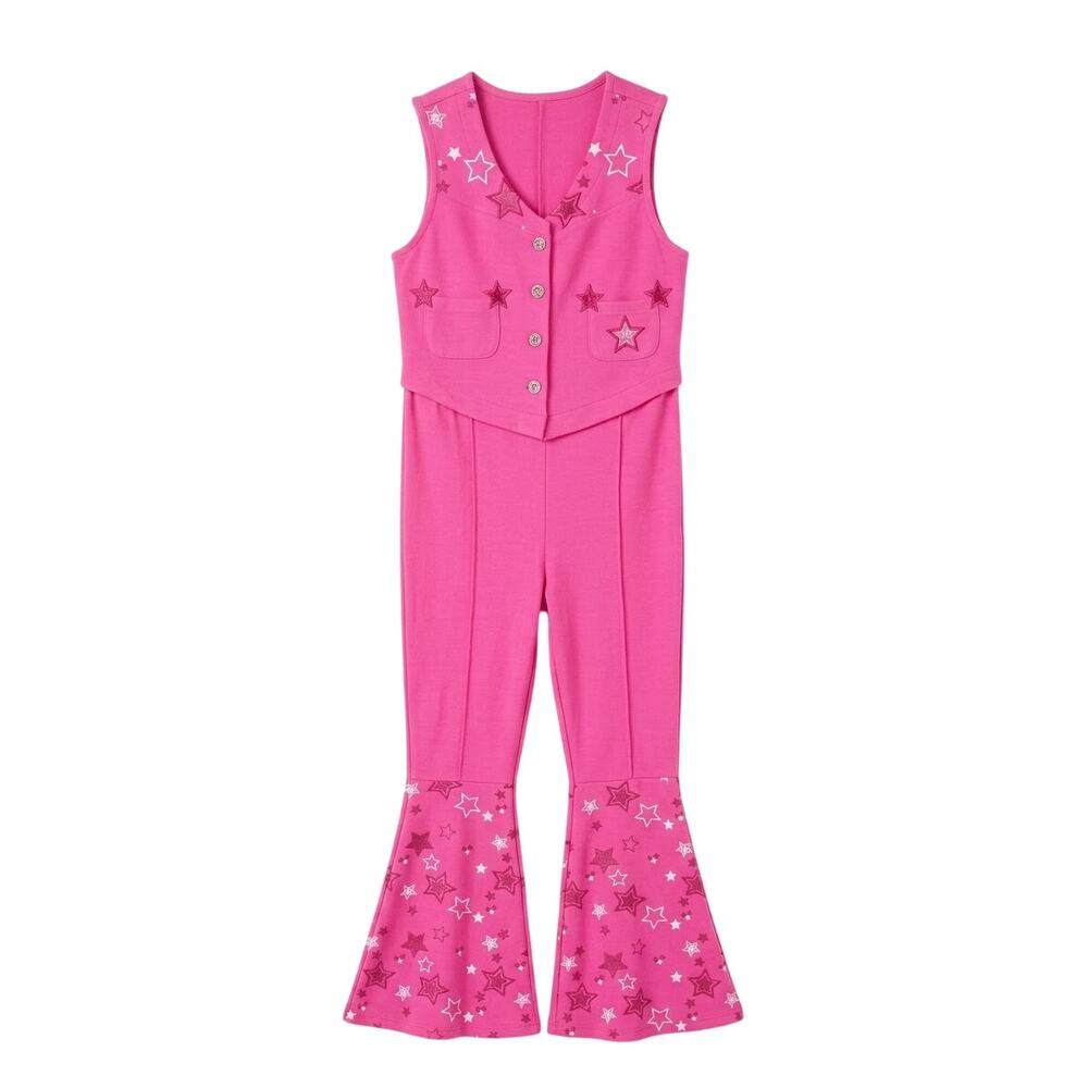 Western Barbie Girls Costume Size M 8/9
